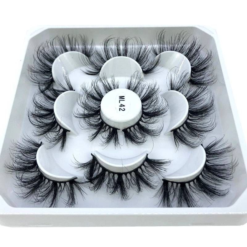 Beauty 3D false eyelashes fake lashes makeup kit