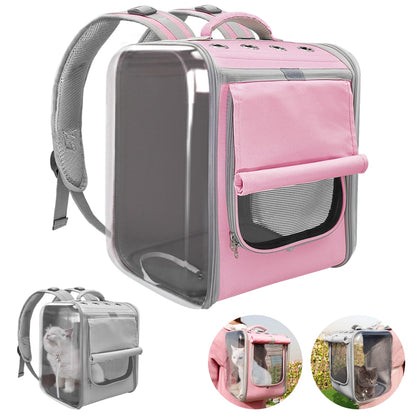 Pet Carrier For Dogs Cat Breathable Backpack Carrier