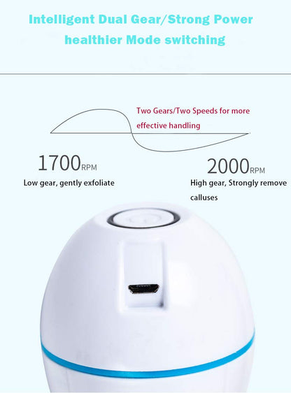 Beauty Electric Foot File Grinder Dead Skin Callus Remover