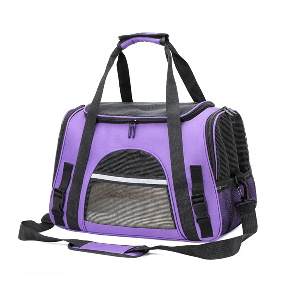 Soft Pet Carriers Portable Breathable Foldable Bag Cat Dog Carrier