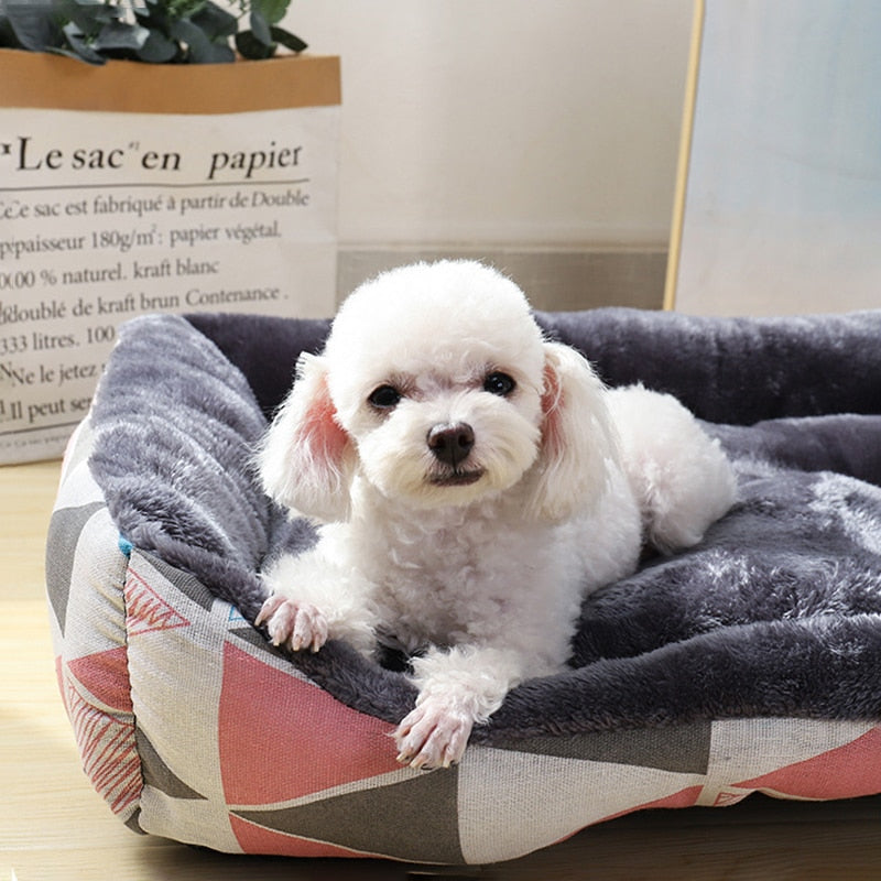 Pet Dog Bed Sofa Mats Pet Basket House Cushion