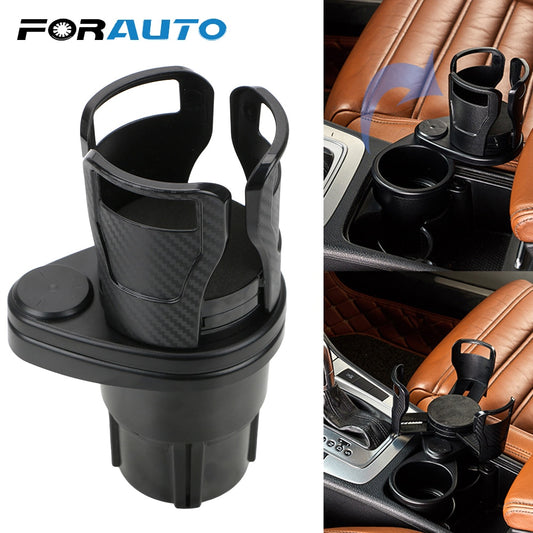 Car Dual Cup Holder Adjustable Cup Stand Sunglasses