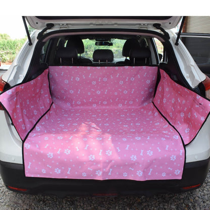 CAWAYI KENNEL Pet Carriers Dog Car Seat Cover Trunk Mat