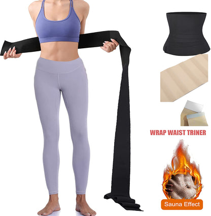 Invisible Wrap Waist Trainer Women Slimming Tummy Belt