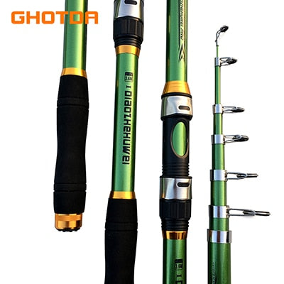 GHOTDA 2.1M -3.6M Carp Fishing Rod feeder