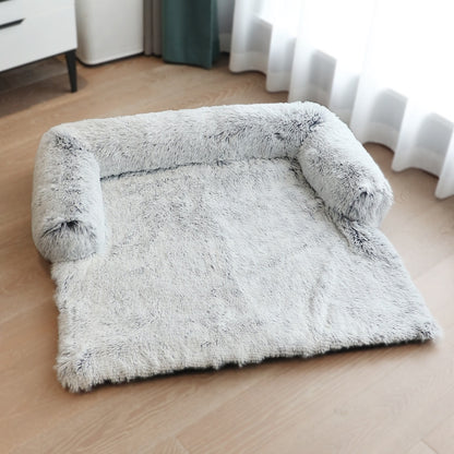 Dog Sofa Bed Cover Calming Plush Mat