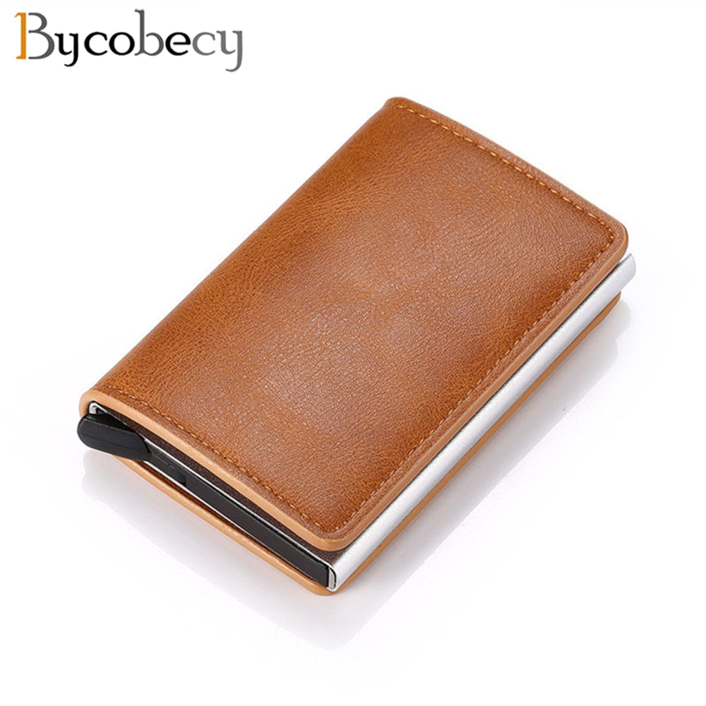 Credit Card Holder Wallet Money Clips RFID Vintage Cardholder