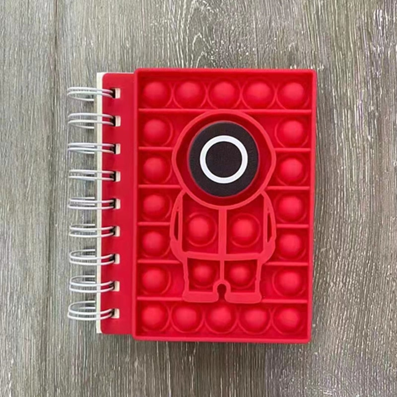 Notebook Pop It Push Bubble Fidget Pop it Squeeze