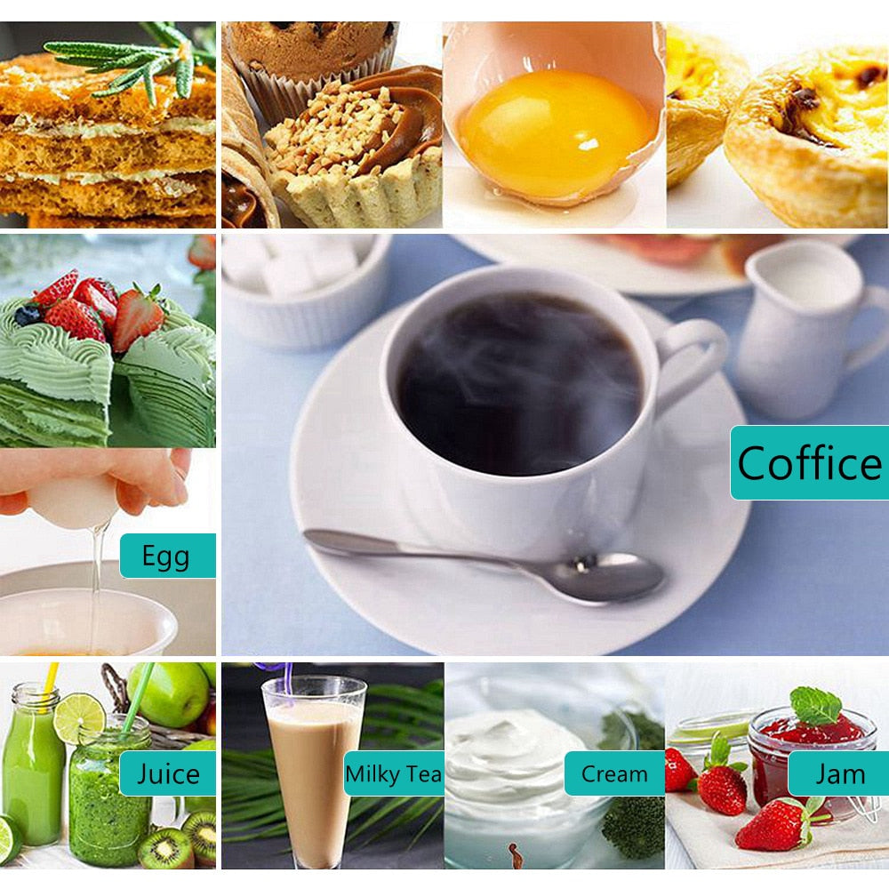 Milk Frother Handheld Foamer Coffee Maker Egg Beater