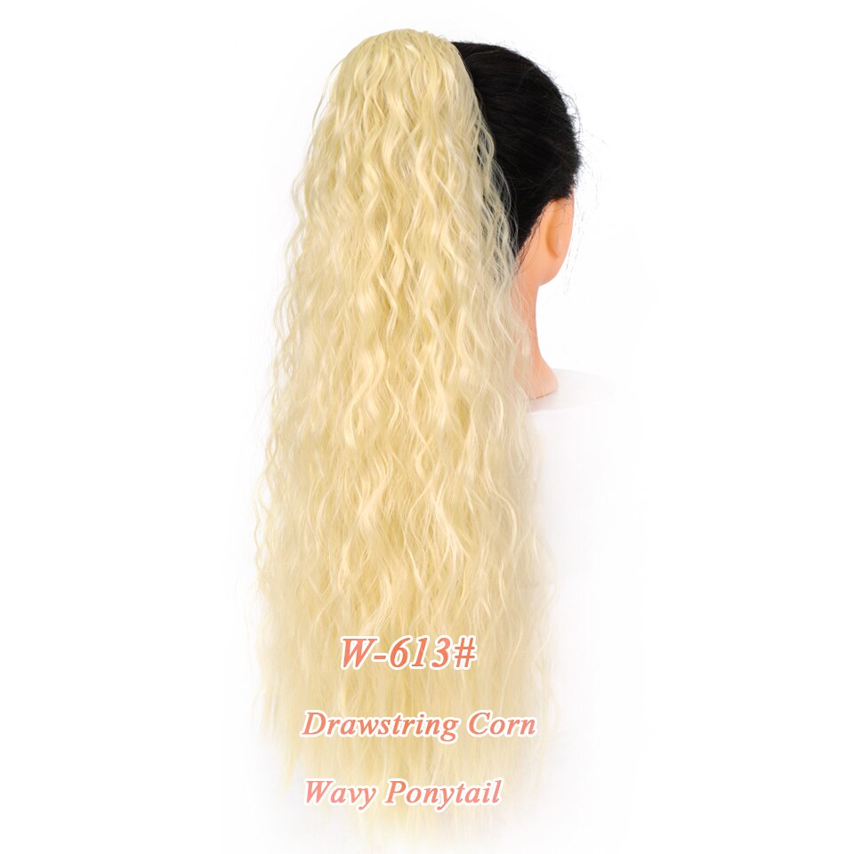 Beauty WTB Long Afro Kinky Curly Ponytail for Women