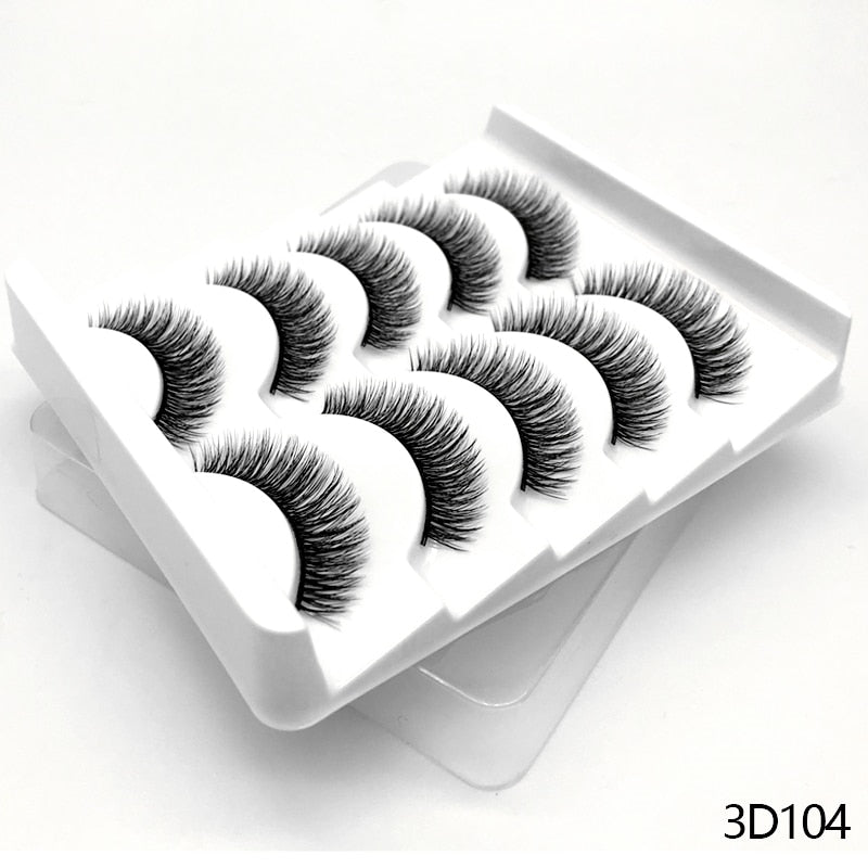 Beauty 3D Faux Mink Lashes Fluffy Soft Wispy