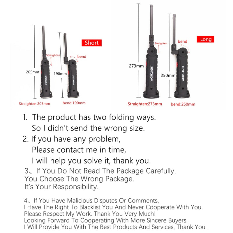 USB Rechargeable With Built-in Battery Set Multi Function