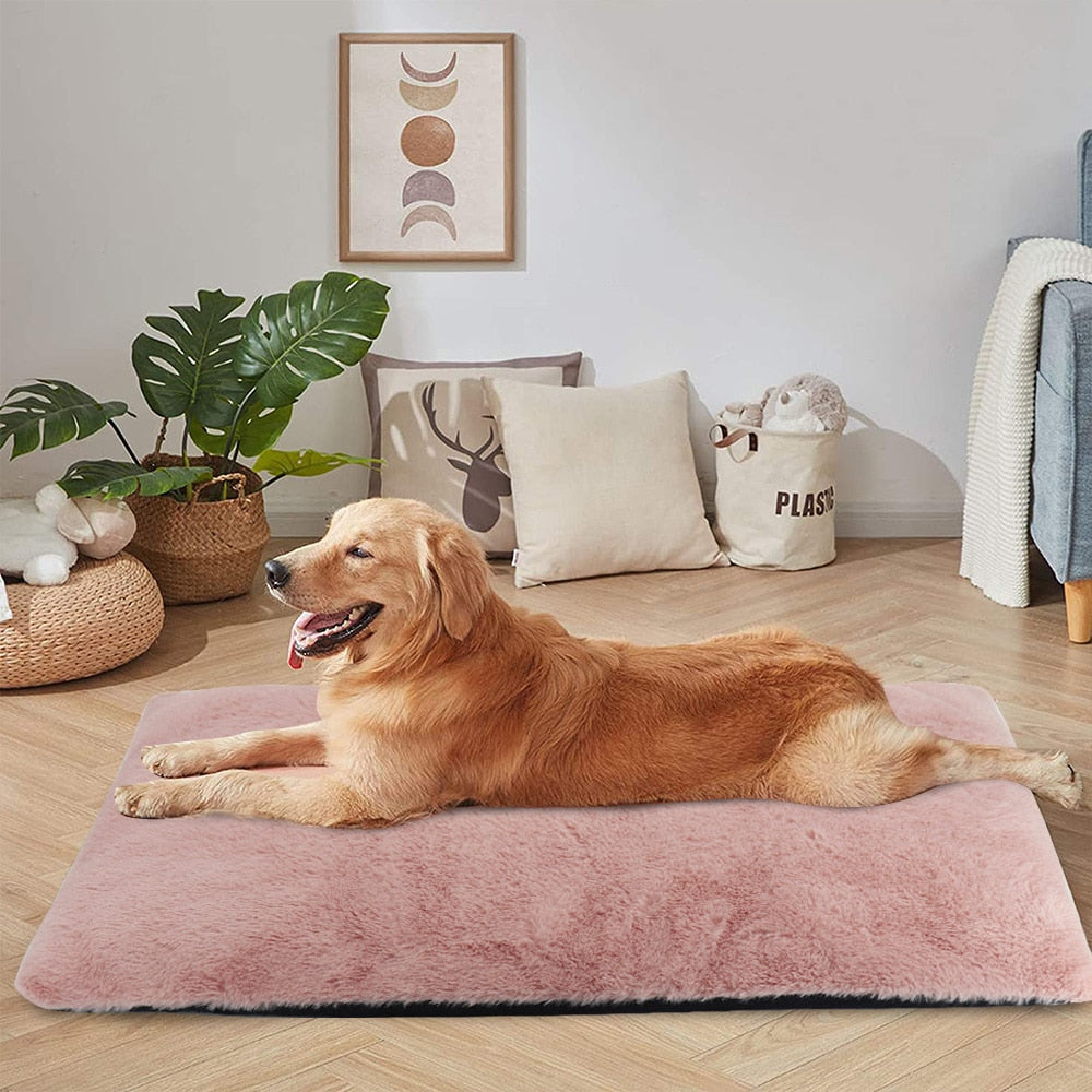 Thick Pet Sleeping Mats Cushion Soft Kennel