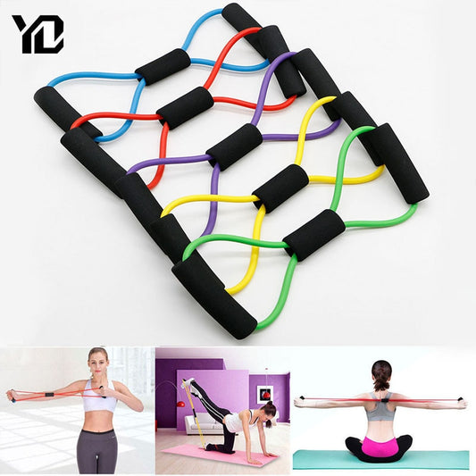 Fitness Yoga Gum Resistance Rubber Bands Fitness Elastic Band