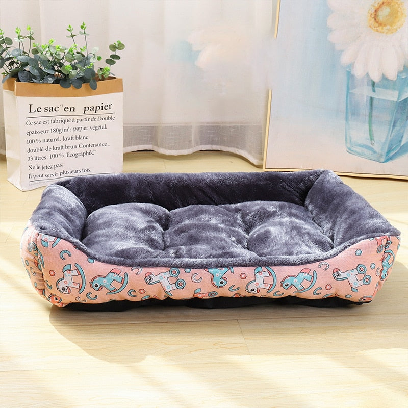 Pet Dog Bed Sofa Mats Pet Basket House Cushion