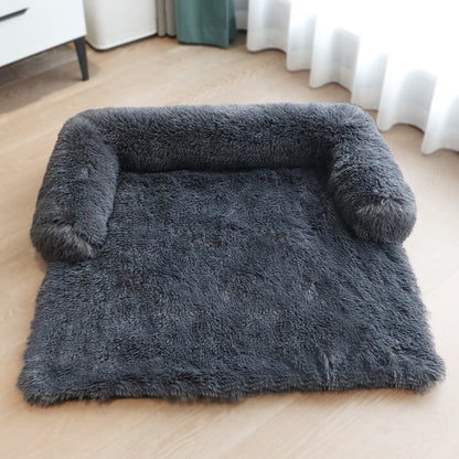 Dog Sofa Bed Cover Calming Plush Mat