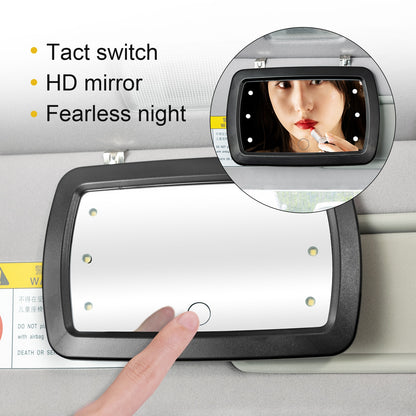 Universal LED Car Interior Mirror Touch Switch Rearview Makeup