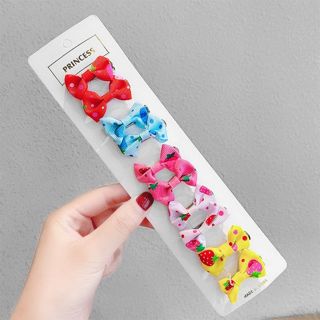 30 Colors Cute Pet Cat And Dog Rubber Band Hairpin