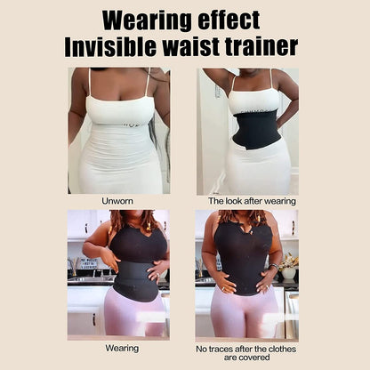 Invisible Wrap Waist Trainer Women Slimming Tummy Belt