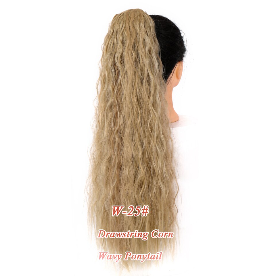 Beauty WTB Long Afro Kinky Curly Ponytail for Women