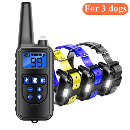 800m Dog Training Collar Dog Training Device IP7
