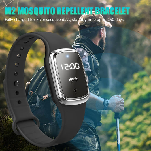 Outdoor Anti Bracelet Ultrasonic Repellent Wristband