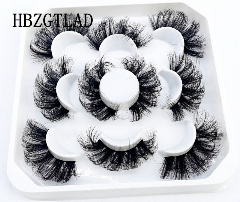 Beauty 3D Mink Lashes Bulk Faux with Custom Box Wispy