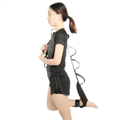 Leg Ankle Brace Support Training Stretching Belt Stroke Strap