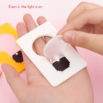 Portable Card Shape Night Light Ultra-Thin Card Light