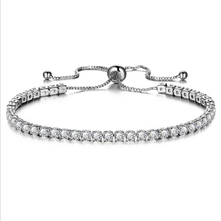 Luxury Cubic Zirconia Tennis Bracelets Iced Out