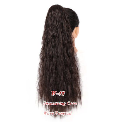 Beauty WTB Long Afro Kinky Curly Ponytail for Women