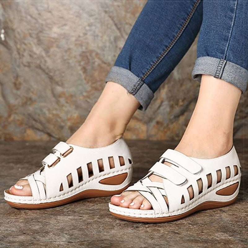 Casual Heels Sandals Sandals Soft Wedges Shoes