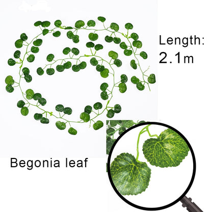 Artificial Vine Plants Hanging Ivy Green Leaves Garland