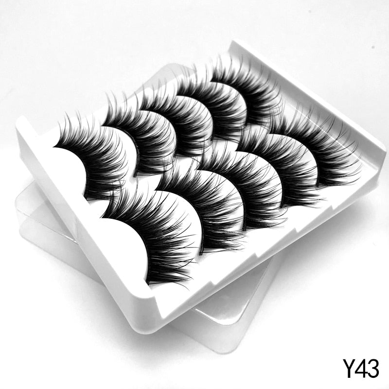 Beauty 3D Faux Mink Lashes Fluffy Soft Wispy