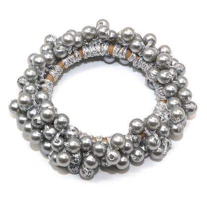 Woman Big Pearl Hair Ties Fashion Korean Style
