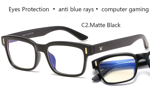 Blue Ray Computer Glasses Men Screen Radiation Eyewear