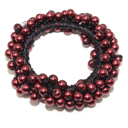 Woman Big Pearl Hair Ties Fashion Korean Style