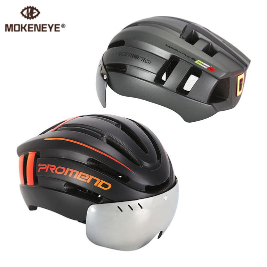 Bicycle Helmet With LED Tail Light Detachable