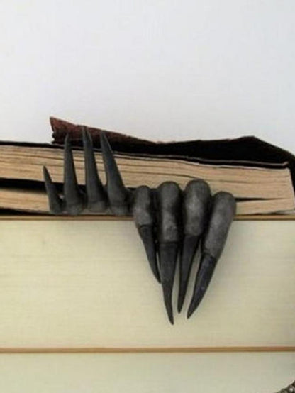 Resin Scary Monster Hand Of Spook Bookend