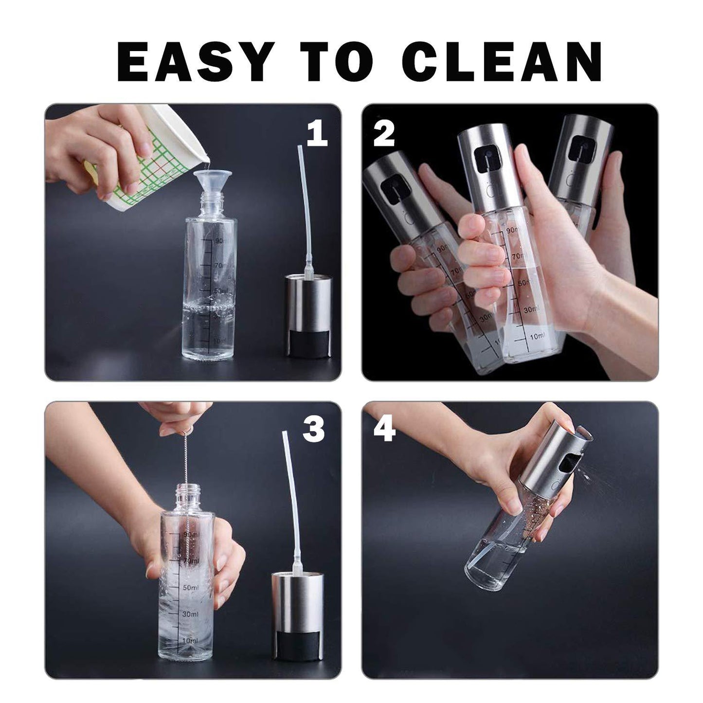 Oil spray bottle sprayer aceite bbq aceitera kitchen accessories