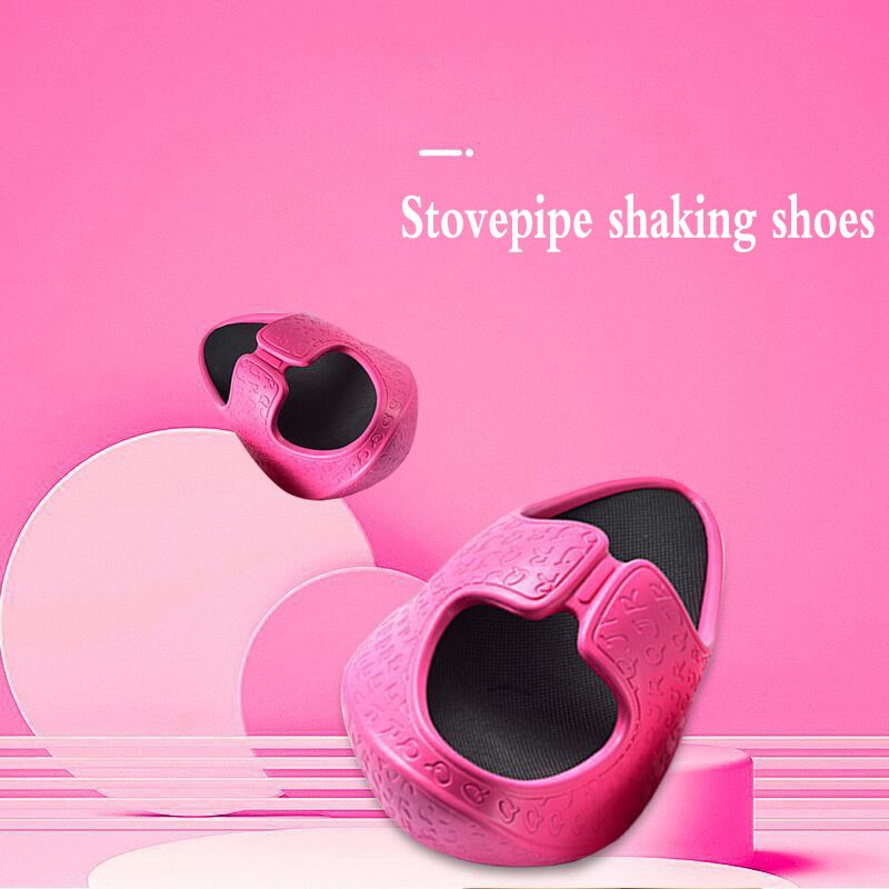 Weight Loss Shaking Shoes Women Lacing Stretching Balance Massage