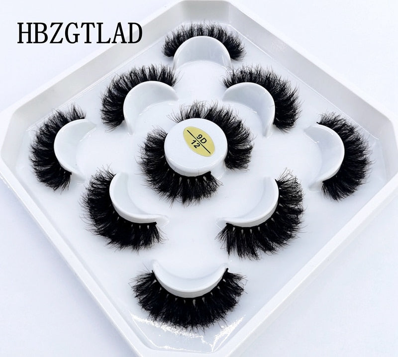 Beauty 3D Mink Lashes Bulk Faux with Custom Box Wispy