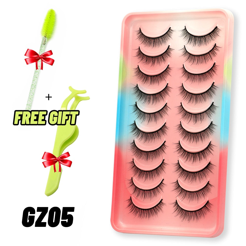 Beauty 3D Faux Mink Lashes Fluffy Soft Wispy