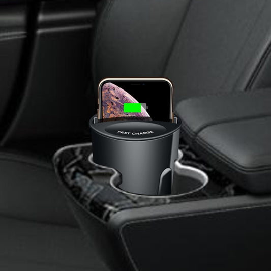 X8 Car Cup 2 in 1 Wireless Charger Multifunctional