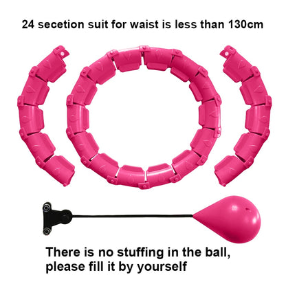 24 Section Adjustable Sport Hoops Abdominal Thin Waist Exercise