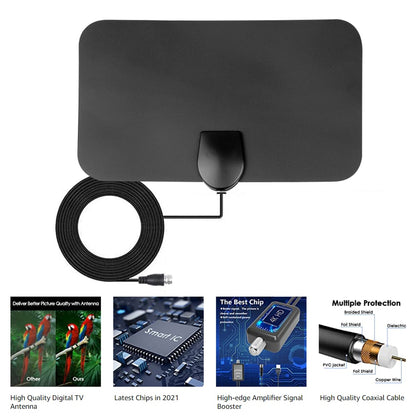 TV Antenna HD TV DTV Box Digital  Aerial Flat