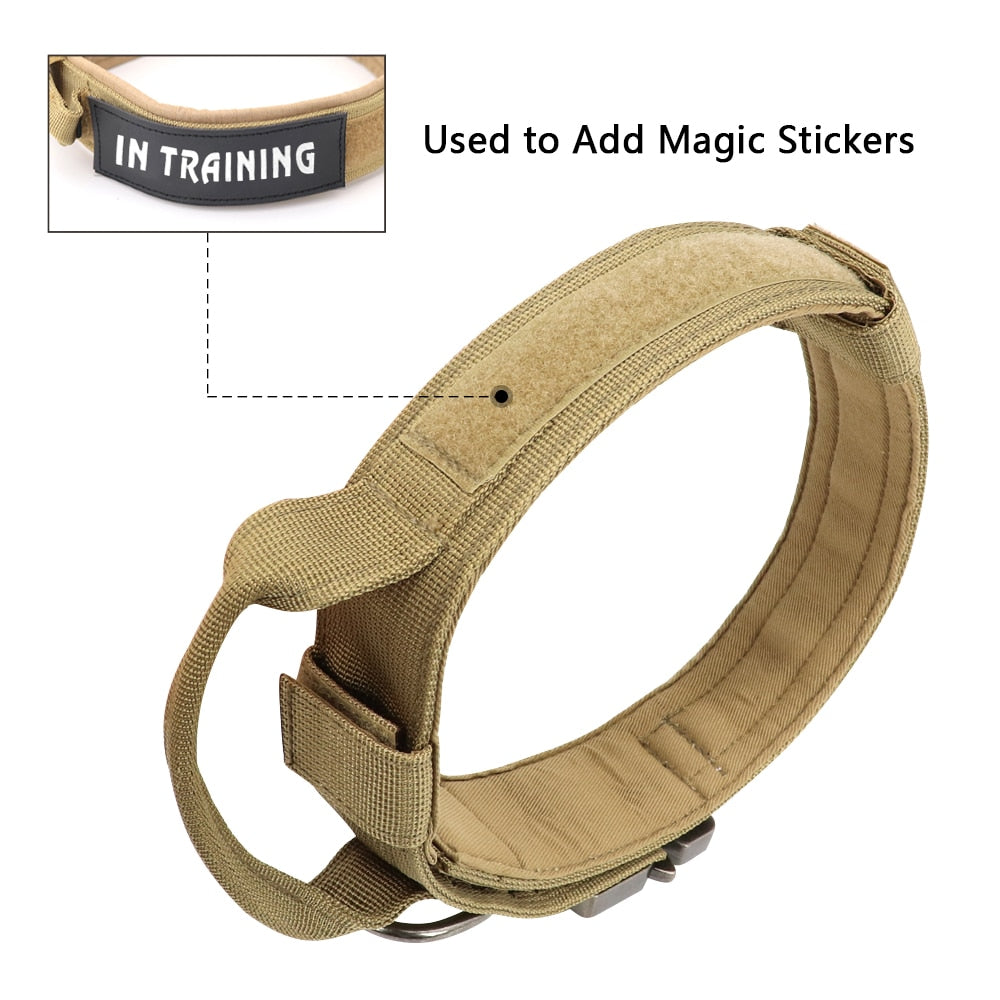 Tactical Dog Collar Control Handle