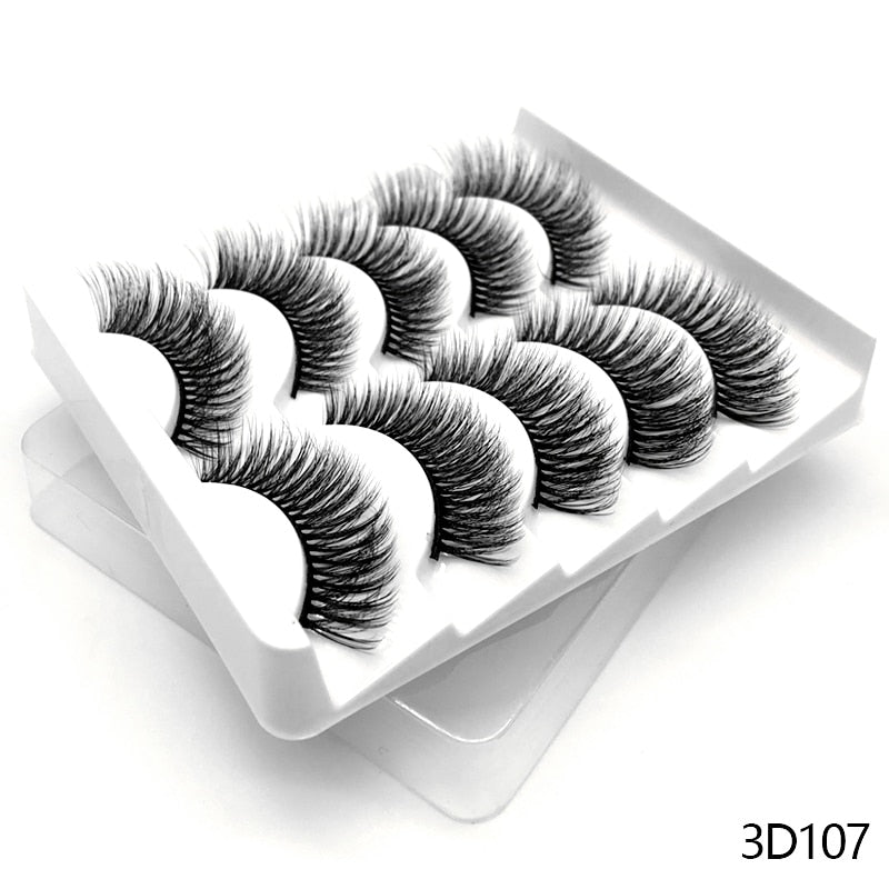 Beauty 3D Faux Mink Lashes Fluffy Soft Wispy