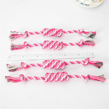 1 pieces Bite Resistant Pet Dog Chew Rope Knot Ball
