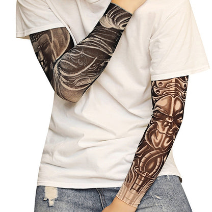 Street Tattoo Arm Sleeves Sun UV Protection